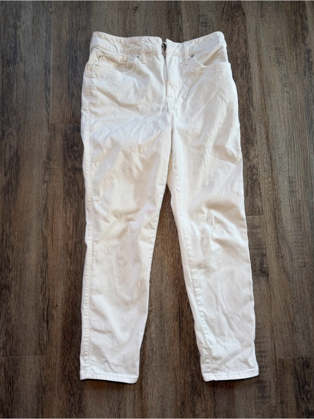 Seven7 Women's White Skinny Pant Size 8